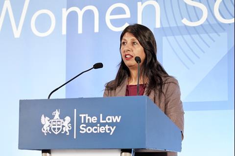 Lubna Shuja, Law Society president